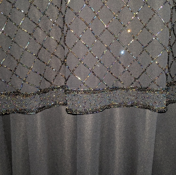 Lori M collection black dress - Picture 3 of 4